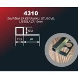 ALU lajsna ugaona 4310 10 mm