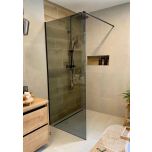 Fiksni paravan CRNI zatamnjeni 100x195 cm 8mm