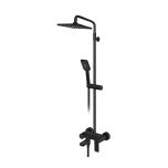 ROSAN Stolz S2 BLACK 237351B usponski tuš set sa izlivom