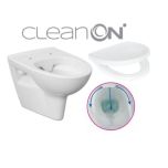 Cersanit PARVA WC šolja konzolna CleanOn + soft-daska