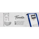 PEŠTAN Fluenta Fit KOMPLET sa RIMLESS konzolnom WC šoljom