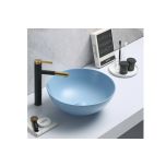.Lavabo 7008 Minotti SLIM plavi MAT fi-42 cm