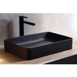 .Lavabo 7011 Minotti SLIM crni MAT 61x36 cm
