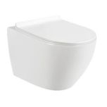 - ARES konzolna WC šolja RIMFREE + daska