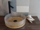 COPEN stakleni lavabo zlatno dno fi-40 cm