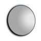 Ogledalo Black Frame IRON fi-60 cm DC