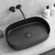 Lavabo ISVEA Infinity crni mat 55cm