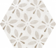ALPHA Hexagon Mix Beige 26x29