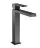 HERZ SQ Black slavina za lavabo visoka Q12B