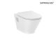 -ROCA GAP Round WC šolja konzolna RIMLESS + daska M