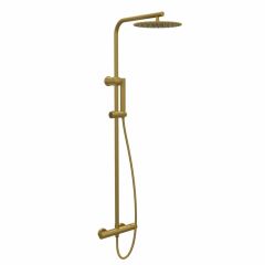 Copen NOOK usponski tuš sistem Brushed Gold 112