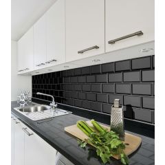 BISELADO Negro 10x20