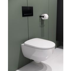 - Geberit Selnova Premium ROUND RIM-FREE WC šolja konzolna + daska 