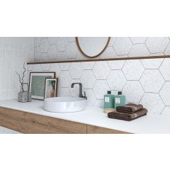 INSPIRE White HEX 20x24