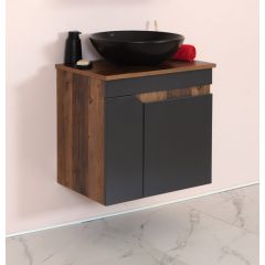 Ormarić IRIS Antracit 60 cm bez lavaboa