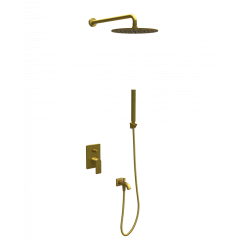 Copen NOOK ugradni tuš sistem sa izlivom Brushed Gold 116