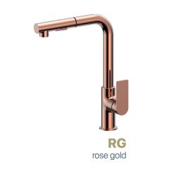 Copen NOOK slavina za sudoperu sa tušem Rose Gold 109