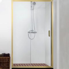 120 cm paravan GOLD providno staklo