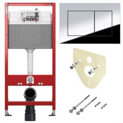 -TECE ugradni vodokotlić sa HROM sjajnom Now tipkom 9400412 (bez WC šolje)