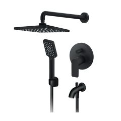 ROSAN Stolz S2 BLACK 231701B ugradni set sa izlivom