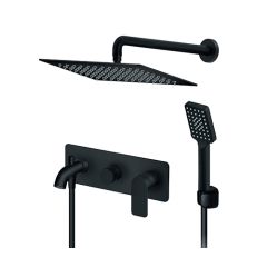 ROSAN Stolz S2 Black 231705B ugradni set KOCKA
