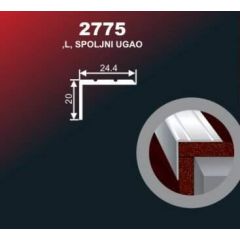 ALU lajsna ugaona 2775