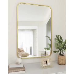 44036 Ogledalo Gold Frame 60x80 cm V