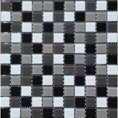 Bazenski MOZAIK staklo JB11 Black 30x30