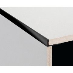 ALU lajsna ugaona 9967 10 mm CRNA-MAT