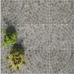 ANDEZIT Antrasit 60x60 č