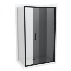 100 cm CONCEPT paravan između dva zida ATLAS BLACK