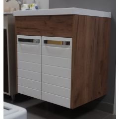 Ormarić MARINA 600BX beli/orah