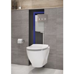 MODUO WC šolja konzolna CLEAN-ON + daska