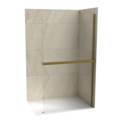COPEN Fiksni GOLD paravan 80 cm (8mm) MONTE SUPERIORE