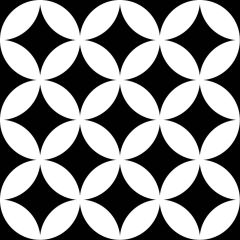 20x20 DISTRICT Circles Black