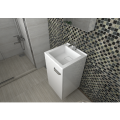 Ormarić EURI WHITE 40cm donji sa lavaboom