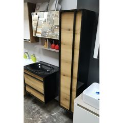 Ormarić EURI BLACK 35cm vertikalni