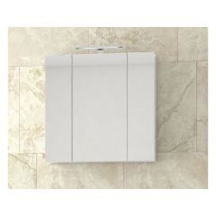 Ogledalo-ormarić EURI WHITE 75cm LED