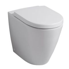 GEBERIT iCON Round RIM-FREE WC šolja podna BTW + daska
