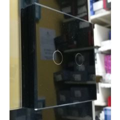 TOUCH prekidač 2 ulaza CRNI