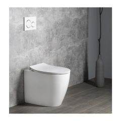 ISVEA Sentimenti WC šolja BTW podna RIMLESS + daska