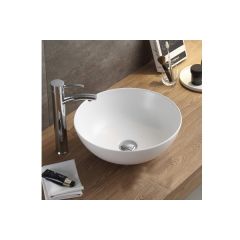 .Lavabo 7008 Minotti SLIM beli MAT fi-42 cm