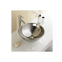 .Lavabo 7009 Minotti HROM sjaj fi-41 cm