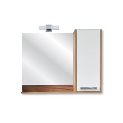Ogledalo MARINA 900A3 beli/orah