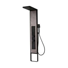 Masažni stub Inox STONE crni 4901 DL