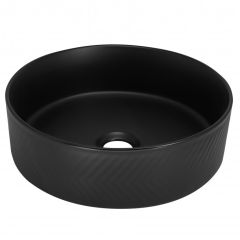 .Lavabo 7038 Minotti CRNI MAT fi-36 cm