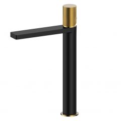 Copen NOOK slavina lavabo XL Brushed Gold Black 103 GRIP