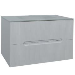 IBANIO Sava White 80cm stakleni lavabo