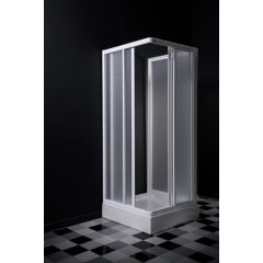 90x90x90 trostrana kabina PVC ispuna