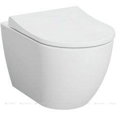 - Vitra MIA Round WC šolja RIM-EX konzolna + daska